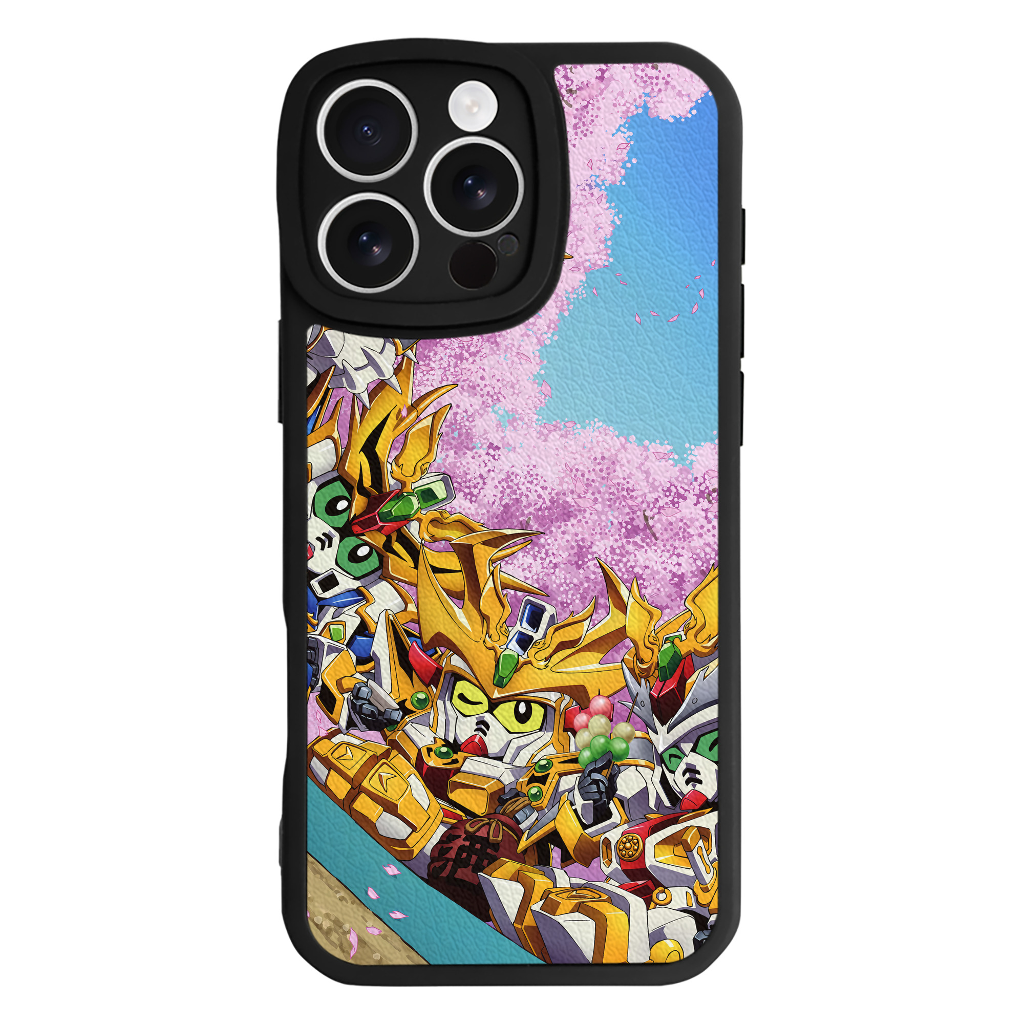 （画像用） 機動戦士ガンダム Mobile Suit Gundam 【iPhone 16シリーズ対応】シリコンスマホケース（レザー調） 材質：シリコン